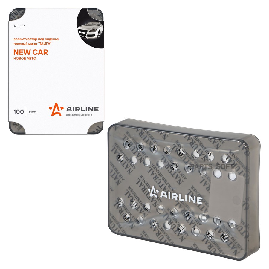 Ароматизатор под сиденье (New car/Новая машина) "AIRLINE" Тайга (мини) - AIRLINE None None